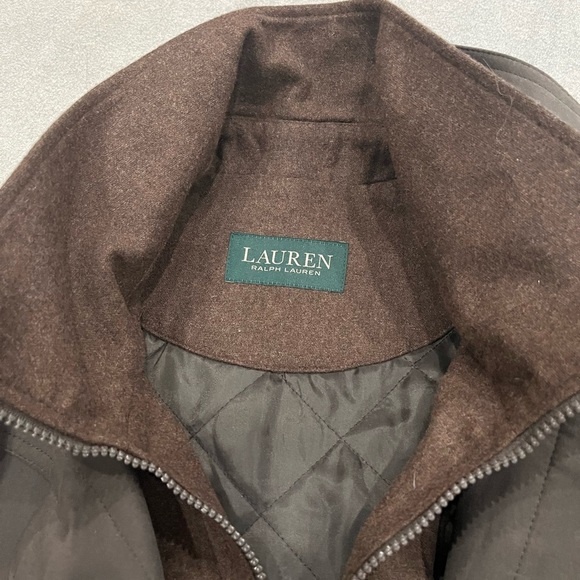 [46R]Lauren Ralph Lauren Edgar Classic Fit Trench Coat with Removable Lining - Picture 8 of 13